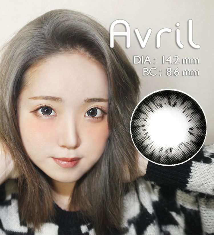 【Toric/12month】 Avril (A132) Gray toric 180 AXLS /1269