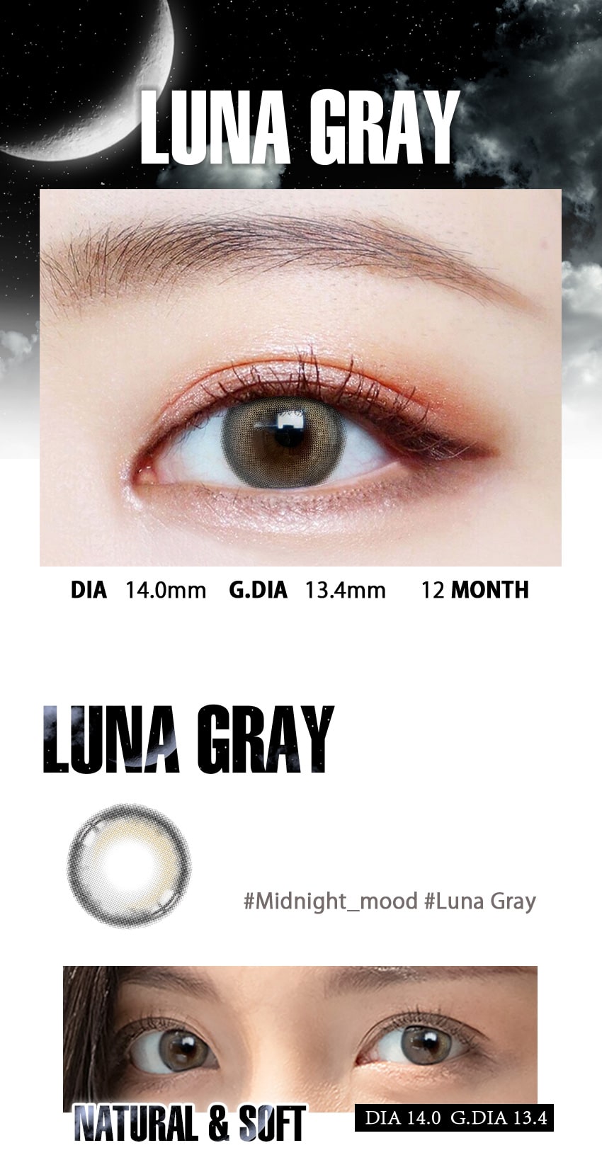 korea colored contacts,Queenslens,Astigmatism,color lens,luna,k-pop idol lens