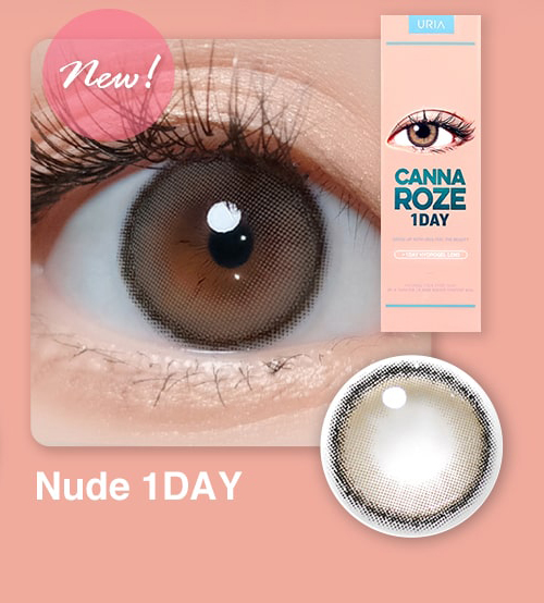 cannaroze, Korean popular, colored contact lens, sns popular,1day