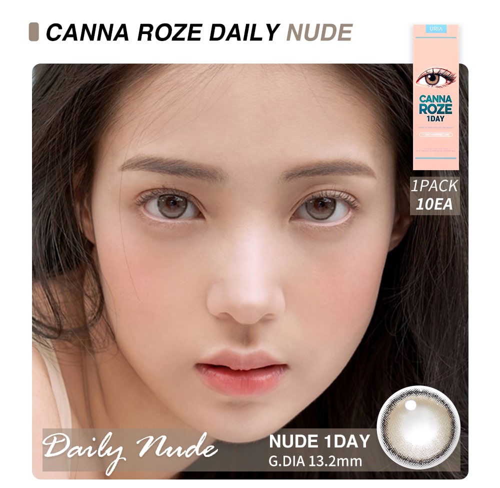 cannaroze, Korean popular, colored contact lens, sns popular,1day