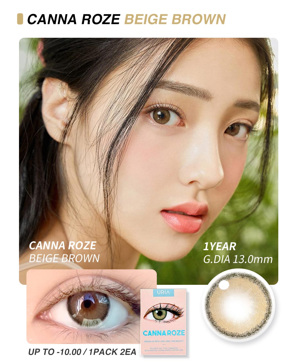 cannaroze, Korean popular, colored contact lens, sns popular,1year