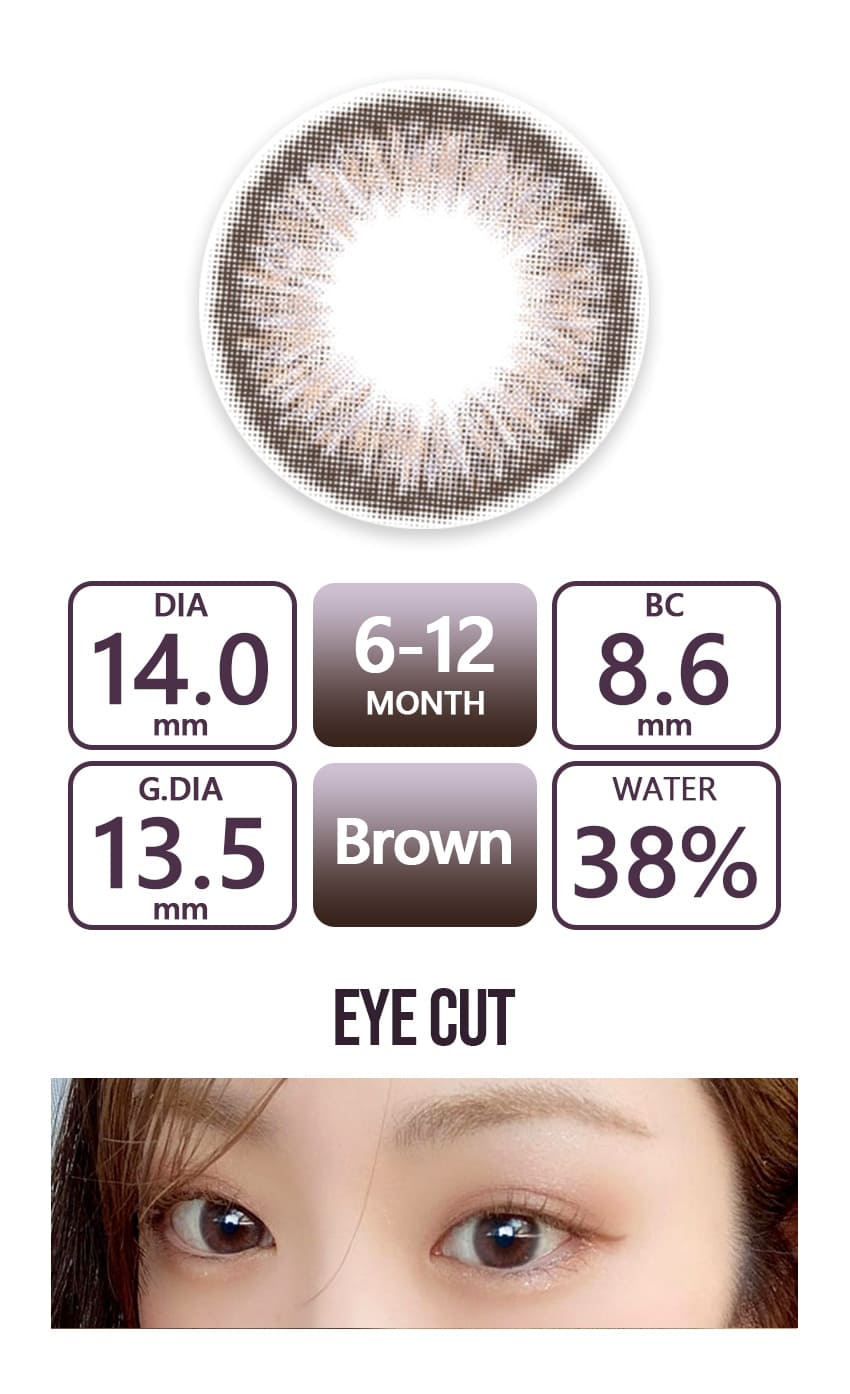 korea colored contacts,Queenslens,Astigmatism,color lens, blossom, brown