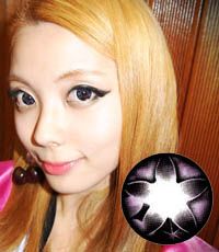 【Yearly / 2 Lenses】 Secret big star/ CF Violet /076