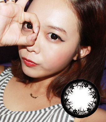  【Yearly / 2 Lenses】 Jennet Black (OA1)  /124