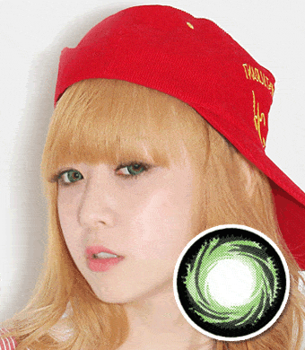 【Yearly / 2 Lenses】 POP B400 Green  /195