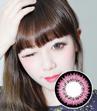 【Yearly / 2 Lenses】 Audrey pink (AB200) /082