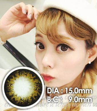 【Yearly / 2 Lenses】 K5 Brown  14.5mm/226
