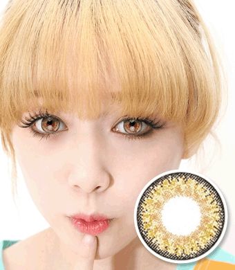 【Yearly / 2 Lenses】 ICK Cherie  Brown  /658