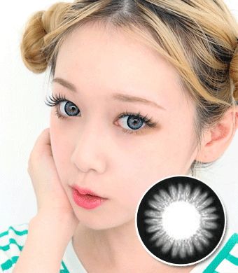 【 Yearly / 2 Lenses】 GLAM Madonna Gray / 056