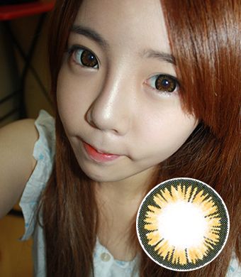 【Yearly / 2 Lenses】  AURORA Brown  /143