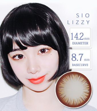  PREMIUM【 Hydrogel / 1pair 】 SIO Lizzy  Mocha /1238