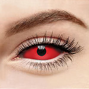 【Sclera Contact Lenses】 Demon Lucifer Red Sclera 2211 / 22mm / 1491