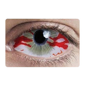 【Sclera Contact Lenses】 Devils Vessels Sclera Contact Lenses 2205 / 22mm / 1543