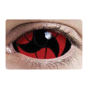 【Sclera Contact Lenses】  Itachi Mangekyo - Naruto Sclera Contact Lenses 2213 / 22mm / 1546