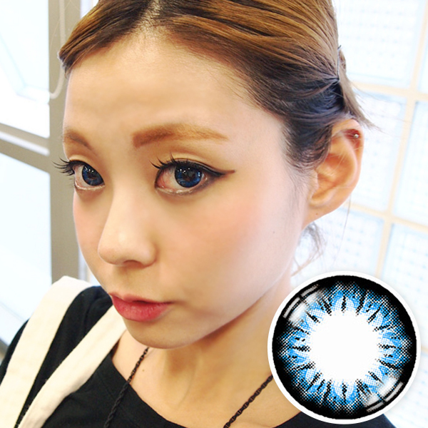 【Yearly / 2 Lenses】 BELLA  Blue /224 