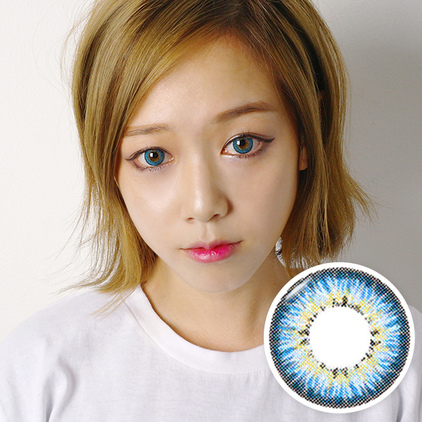 【Yearly / 2 Lenses】Shinny CLARA  Blue  /237