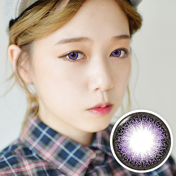 【 Yearly / 2 Lenses】 DM23 Karen  Violet  /744