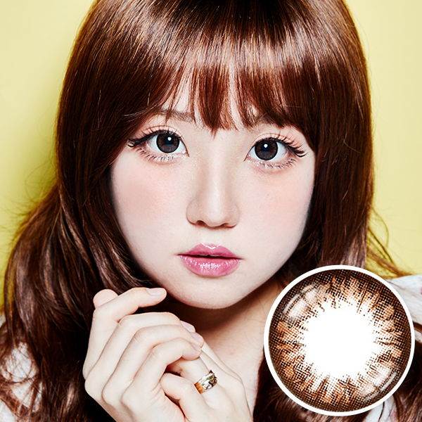 【Yearly / 2 Lenses】 Grang Grang Brown    14.8mm /017