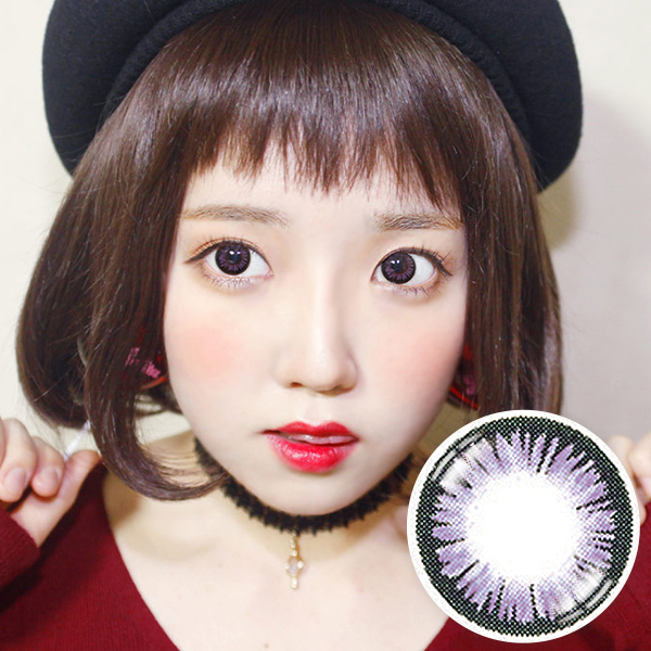 【Yearly / 2 Lenses】  AURORA Violet  /146