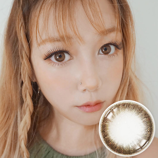 【 Yearly / 2 Lenses】 Cherry CHOCO / 1407