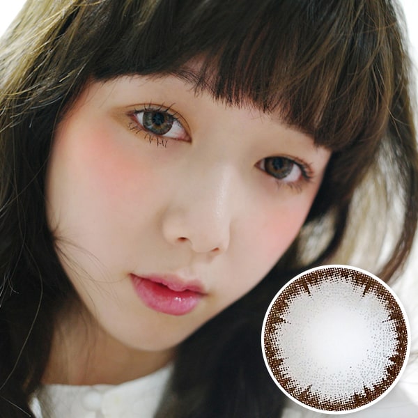 【 Yearly / 2 Lenses】 JEWELY Gray /061　