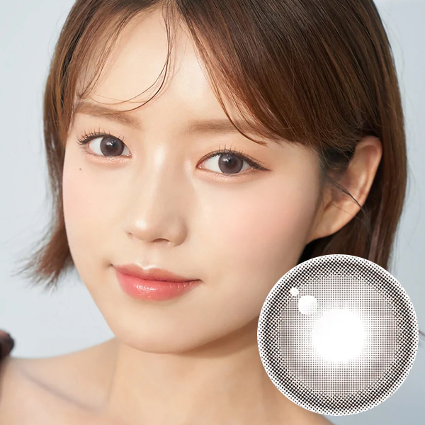 【chuu Lens】 Milk & Tea Cream Gray /1763