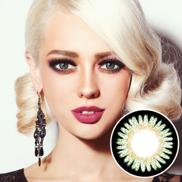 【Yearly / 2 Lenses】 POP TEEN  Green /117