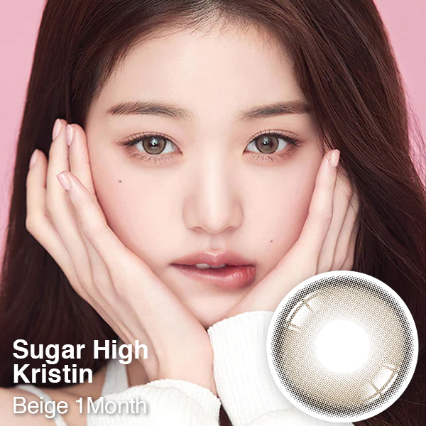 【 Hapa Kristin 】 Sugar High Kristin Beige (1Month) / 1773