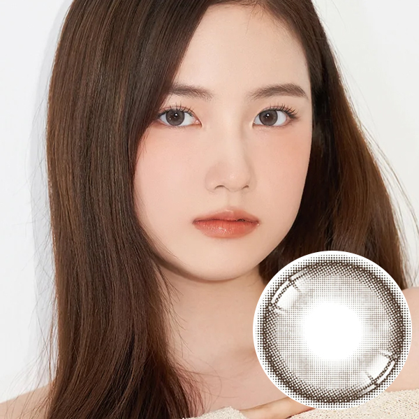 【 Hapa Kristin 】See Through Kristin 1Day Ash Brown / 1775