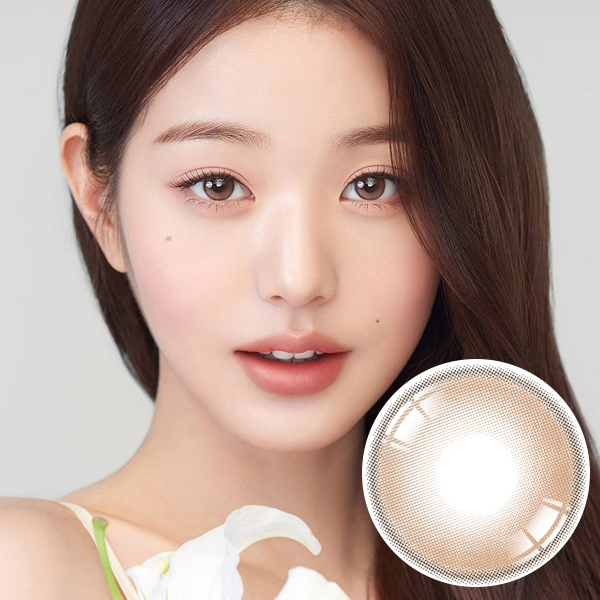 【 Hapa Kristin 】 Dewy Kristin 1Day Brown /1809