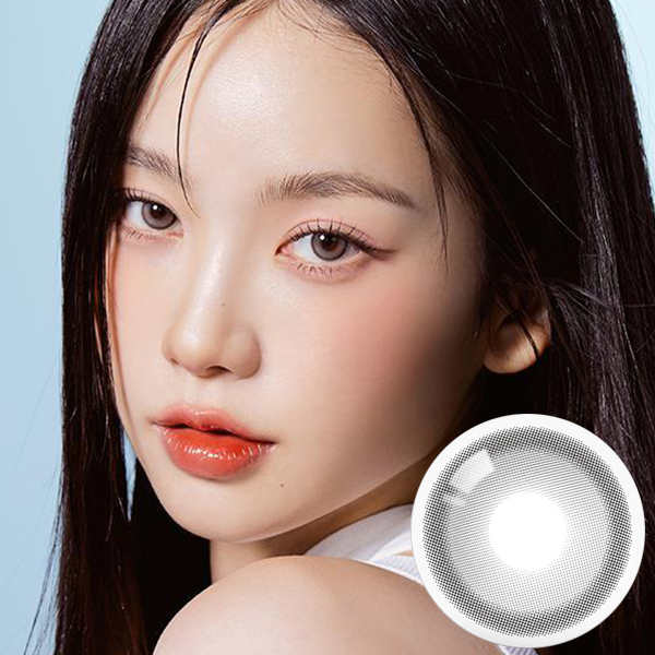 【OLOLA LENS】Purity Shine Monthly Sheer Gray / 1824