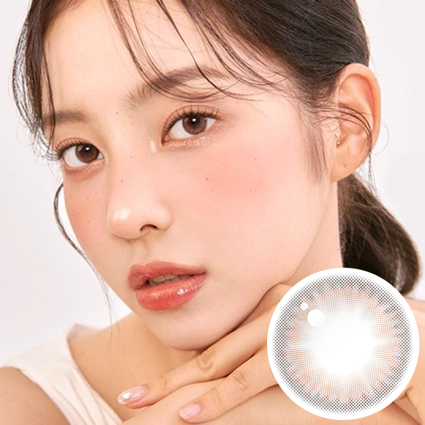 BEST【chuu Lens】 New Cloud Pudding 1Day Pink Brown / 1852