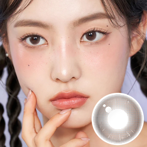 【Chuu Lens】 Aube Pie 1Day Moon Brown / 1859