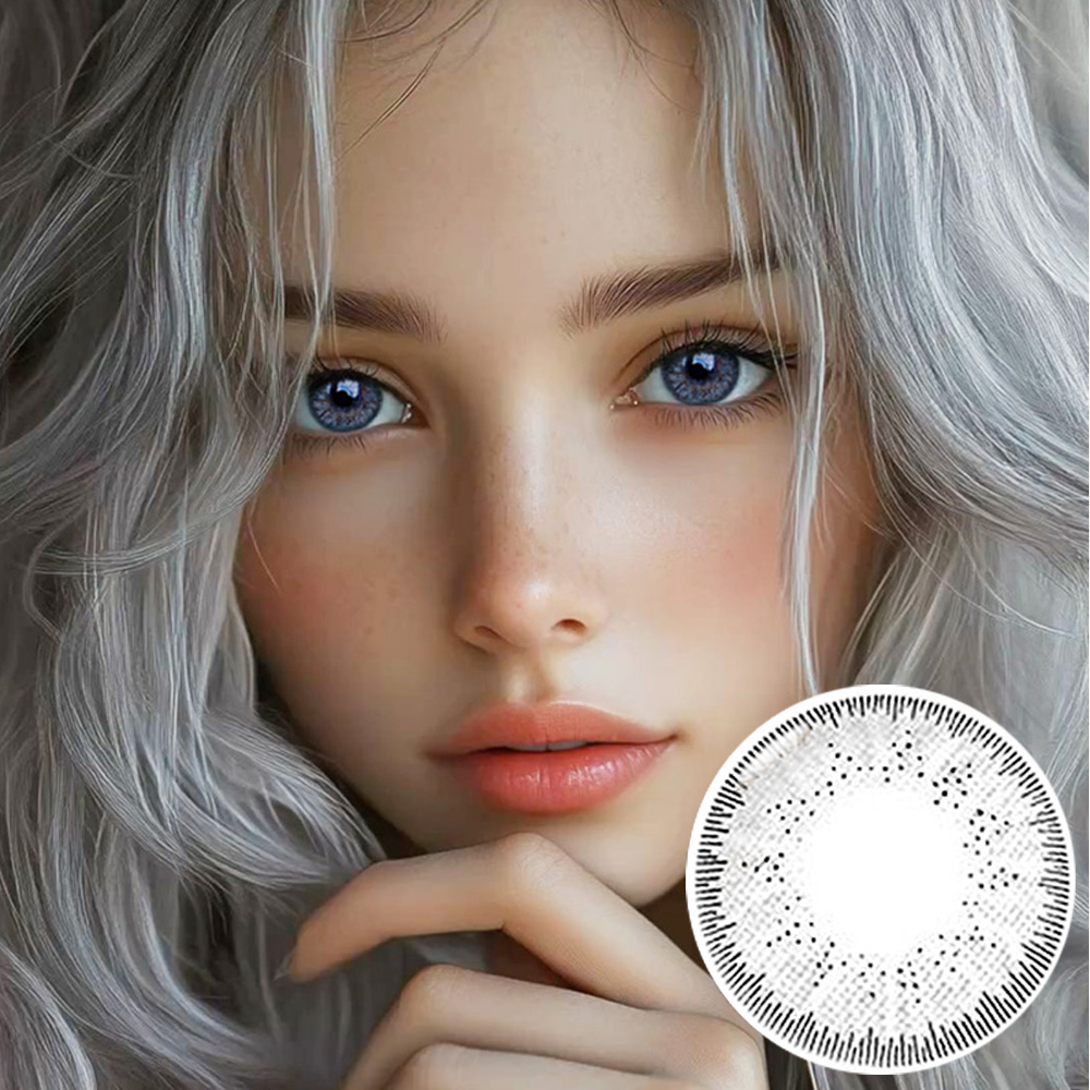 【 Yearly / 2 Lenses】 GBT Gray/14.0mm/1233