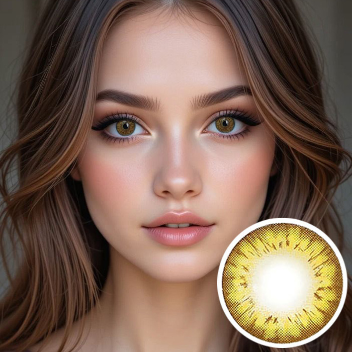 [Hyperopia/12month] Bess (A133) Brown / 1304 </br> DIA:14.2mm(~ +4.00)