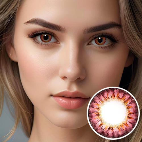 [Hyperopia/12month] Bess (A133) Pink / 1306 </br> DIA:14.2mm(~ +4.00)