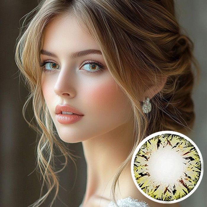 [Hyperopia/12month]  VILLEA Brown  /1313 </br> DIA:14.5mm(~ +4.00)