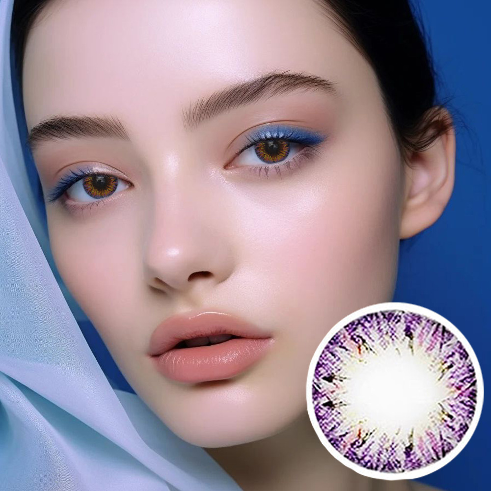 [Hyperopia/12month] VILLEA Violet  /1317 </br> DIA:14.5mm(~ +4.00)