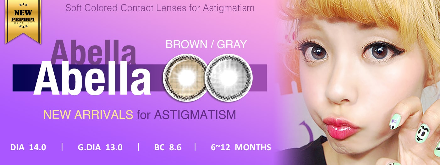astigmatism contact lens toric lens Abella Korea