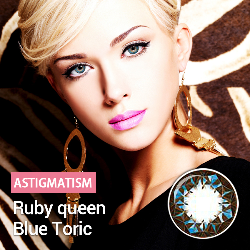 Ruby queen Blue Toric 