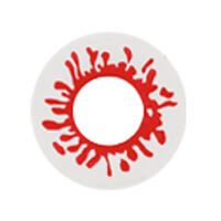 【Cosplay / 2 Lenses】 Funky Blood splat (- up to 10.00)  /866