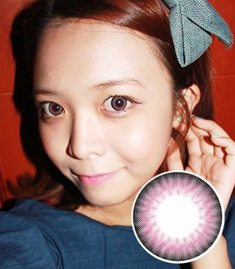 【Yearly / 2 Lenses】 OS4 / 14.5mm / PINK / 108