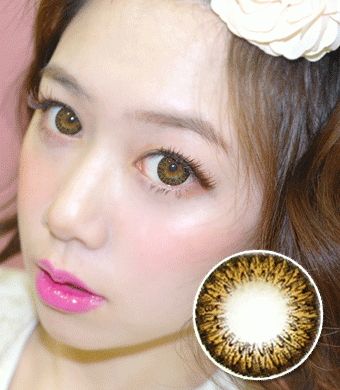 【 Yearly / 2 Lenses】 Pinkie Brown(JN1)  /1011