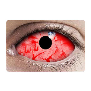 【Sclera Contact Lenses】 Bloody Zombie Sclera Lenses 2242 / 22mm / 1548