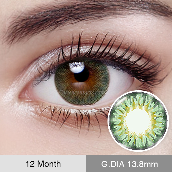 Green  Coloured Contact Lenses –