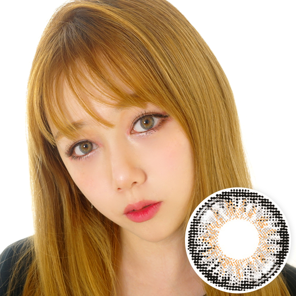 NEW 【 Yearly / 2 Lenses】 Angel  Gray /1343