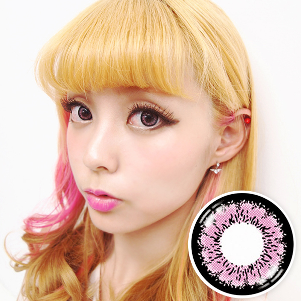 【Yearly / 2 Lenses】 EMILY Pink(OS1)  /170